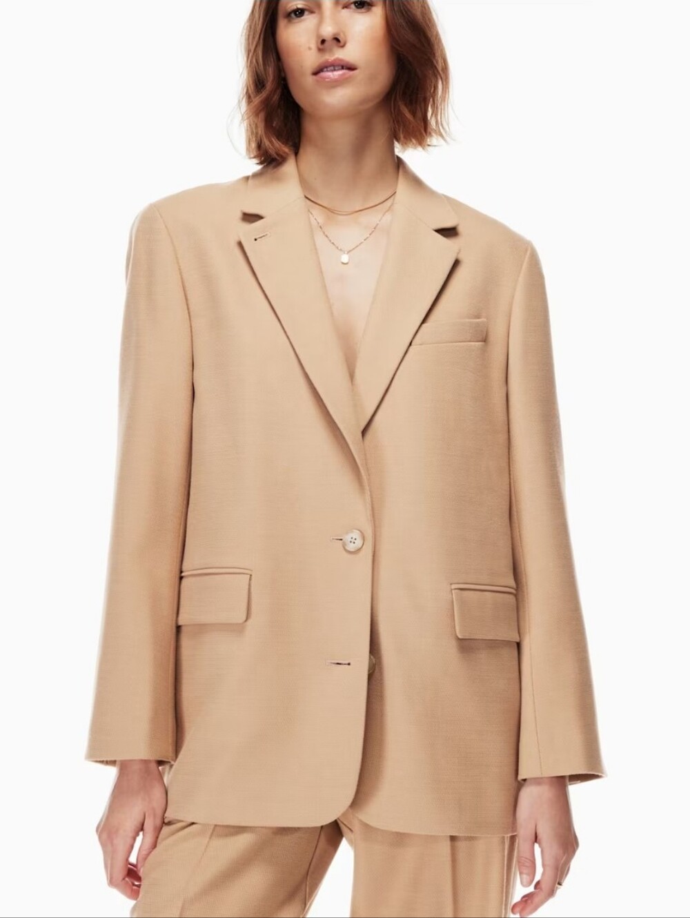 Wilfred Sophia Blazer In Tannin